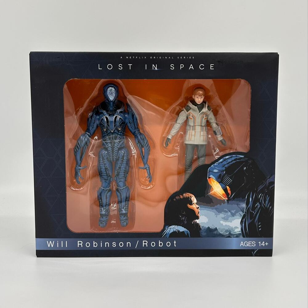 Lost in Space Will Robinson & Robot 6" 2-Pack Well Played Walmart Exclusive NEW
